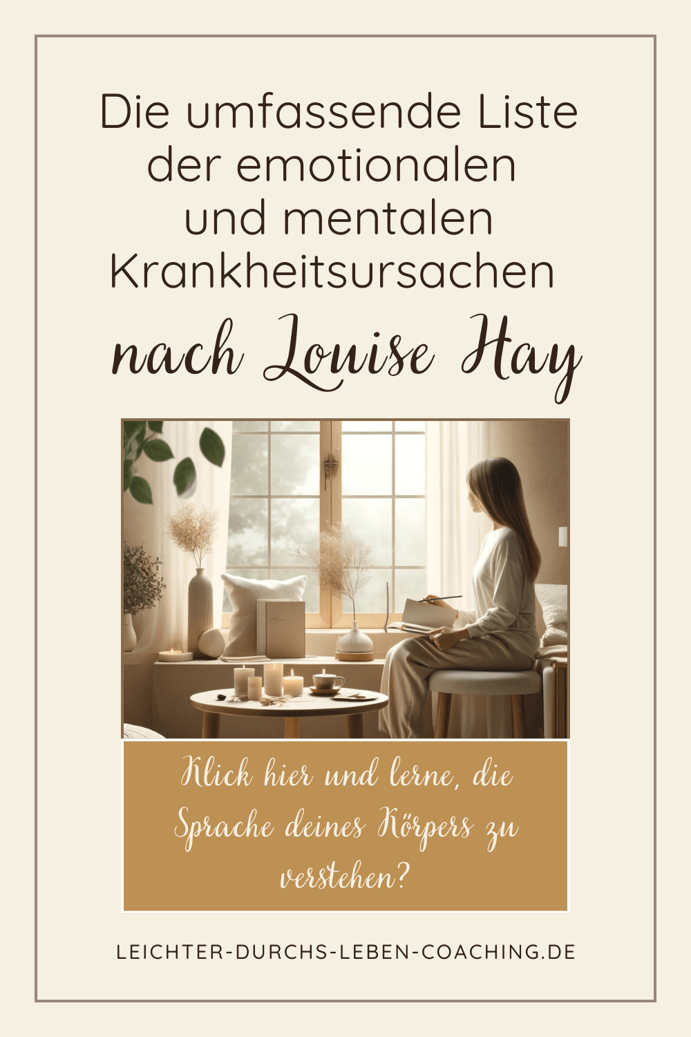Liste der emotionalen Krankheitsursachen