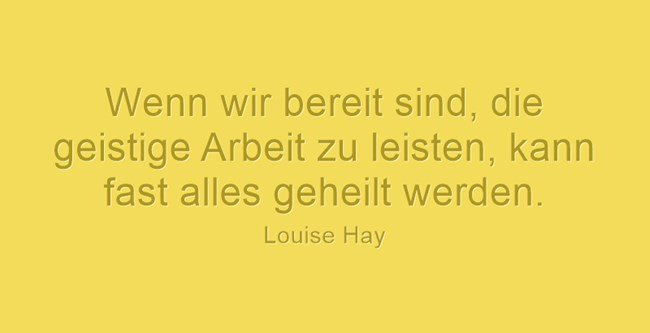 Zitat Louise Hay