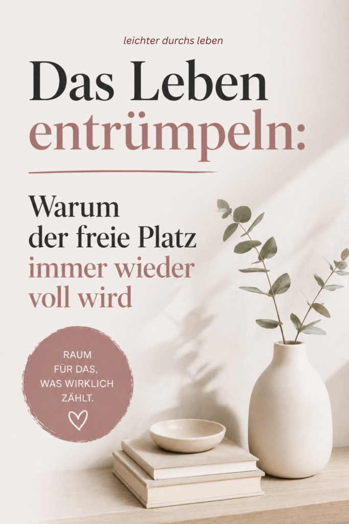 Das Leben entrümpeln