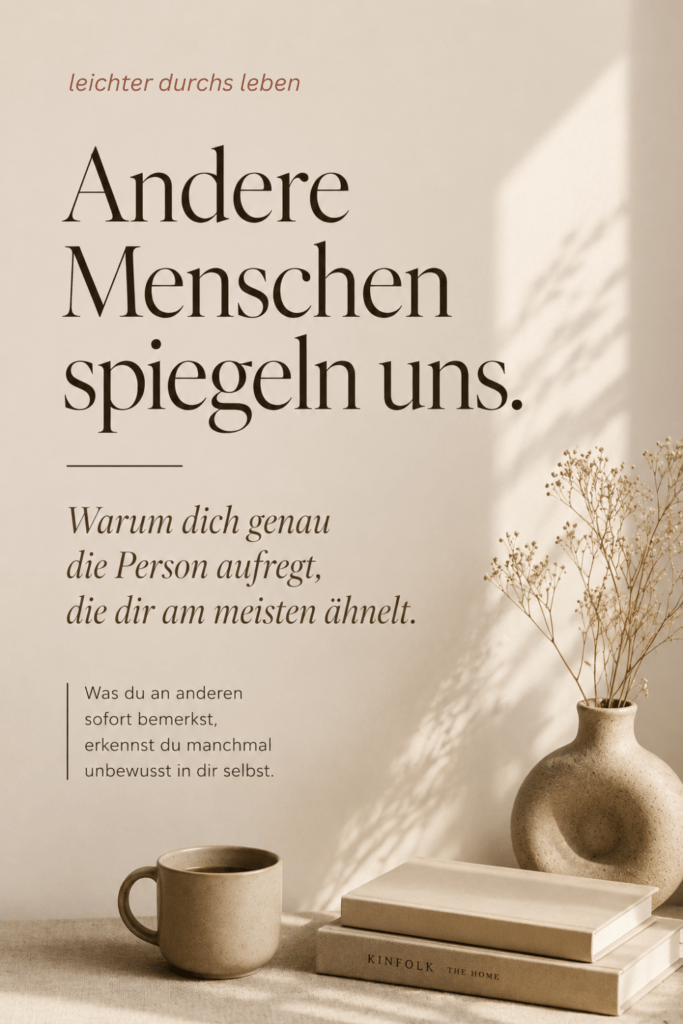 Andere Menschen spiegeln uns