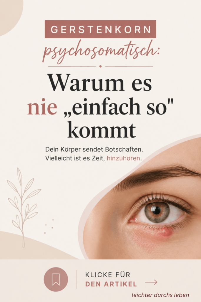 Gerstenkorn psychosomatisch