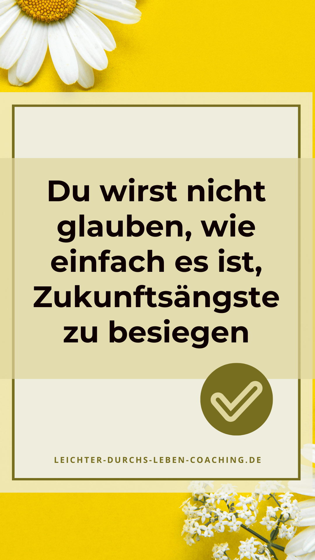 Angst vor der Zukunft loslassen