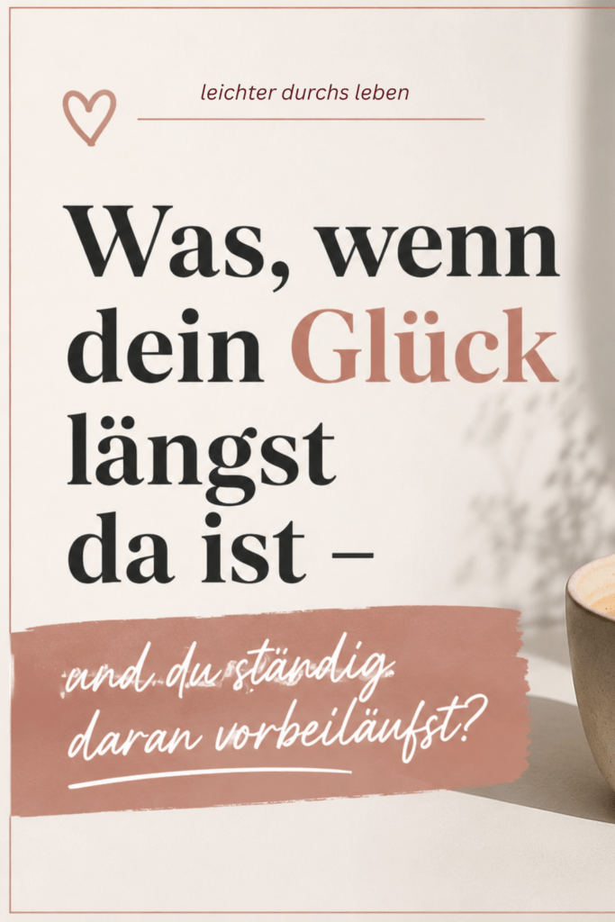 Glück ist eine Entscheidung
