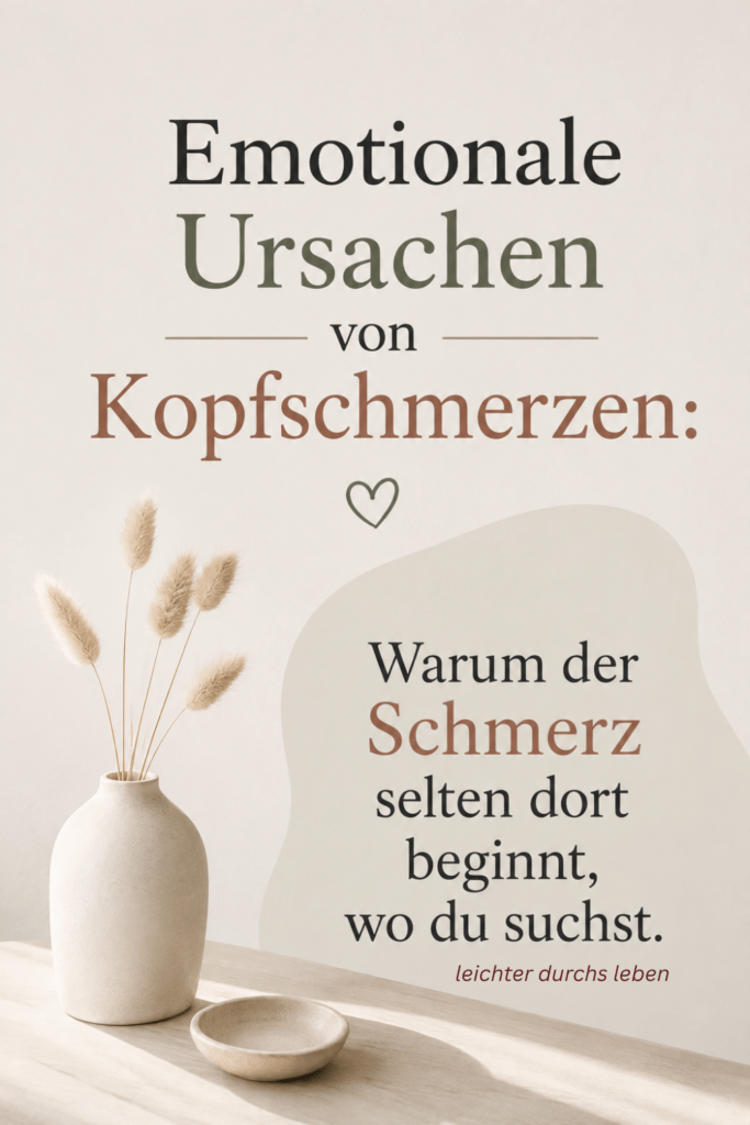 Kopfschmerzenn psychosomatisch verstehen
