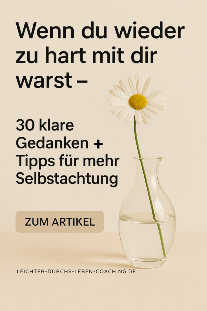 Selbstliebe lernen