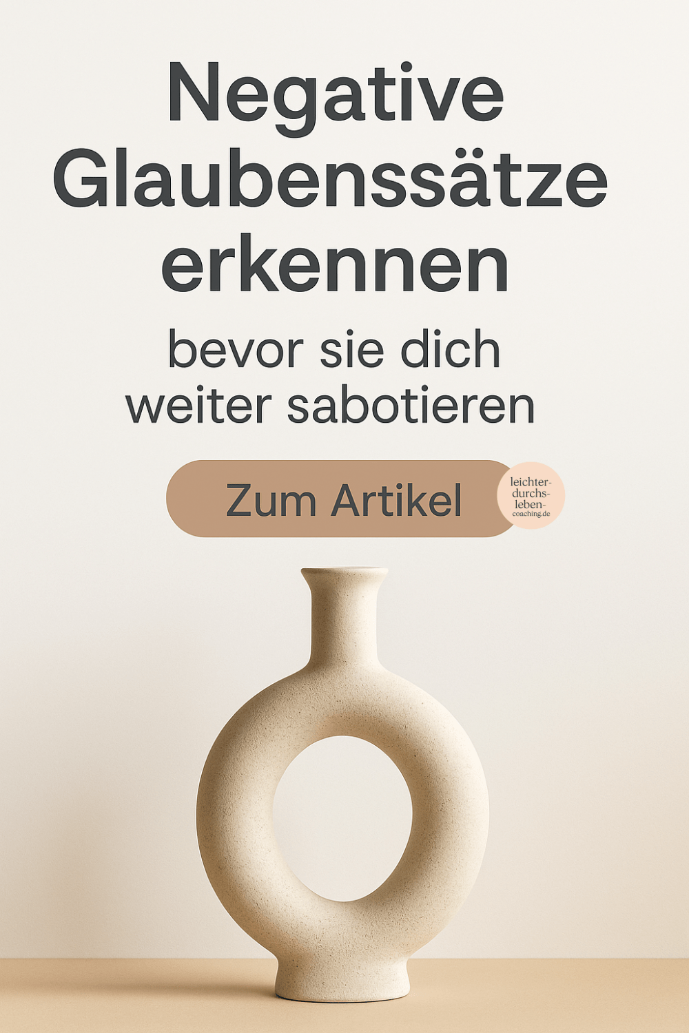 Negative Glaubenssätze erkennen