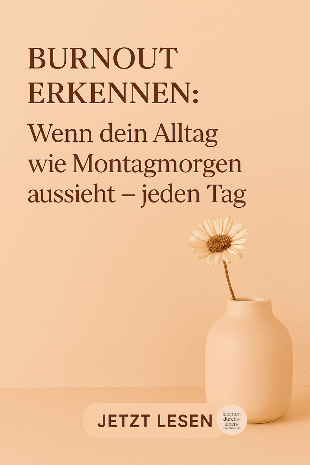 Ein Burnout erkennen