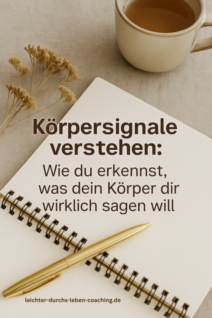 Körpersignale verstehen lernen