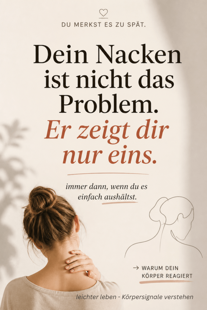 So verstehst du endlich deine Nackenverspannungen