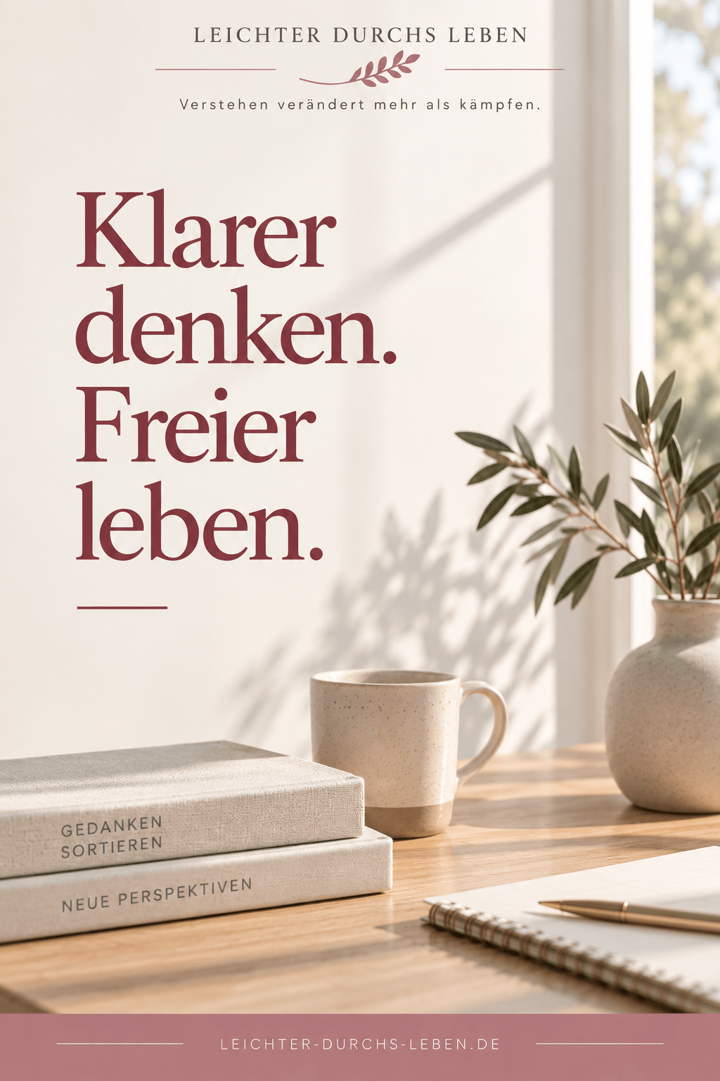Gedanken sortieren und klarer werden – Leichter durchs Leben