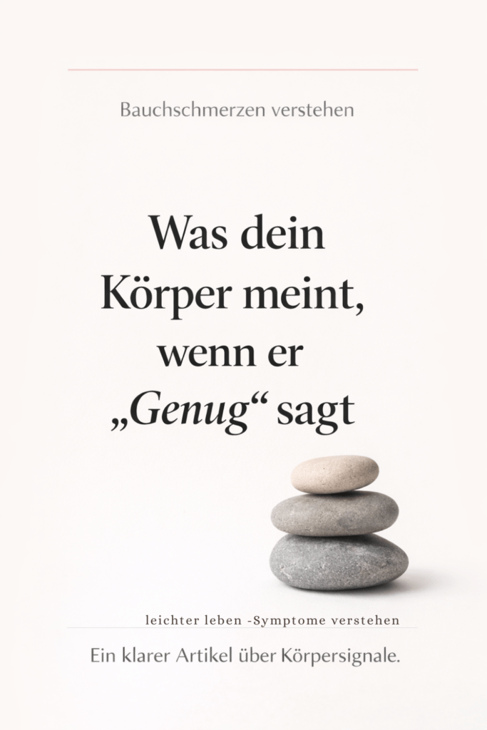 Bauchschmerzen verstehen